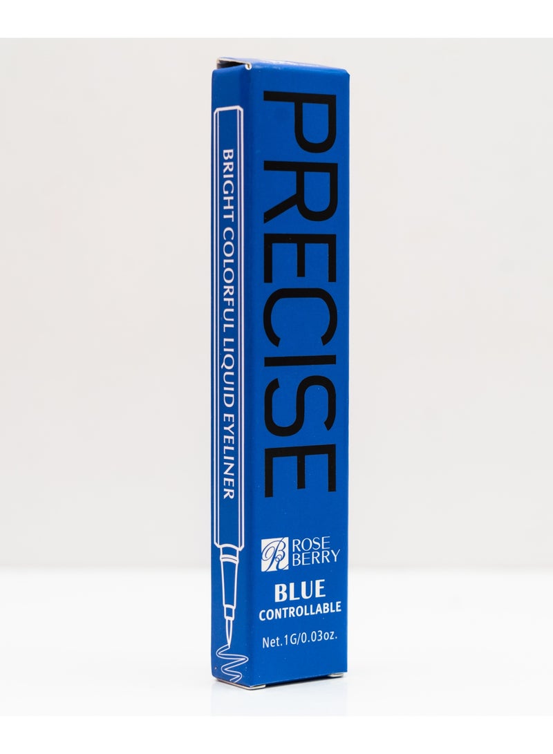 Rose Berry Smooth & Dynamic Liquid Eyeliner 1g - Blue - Image 2